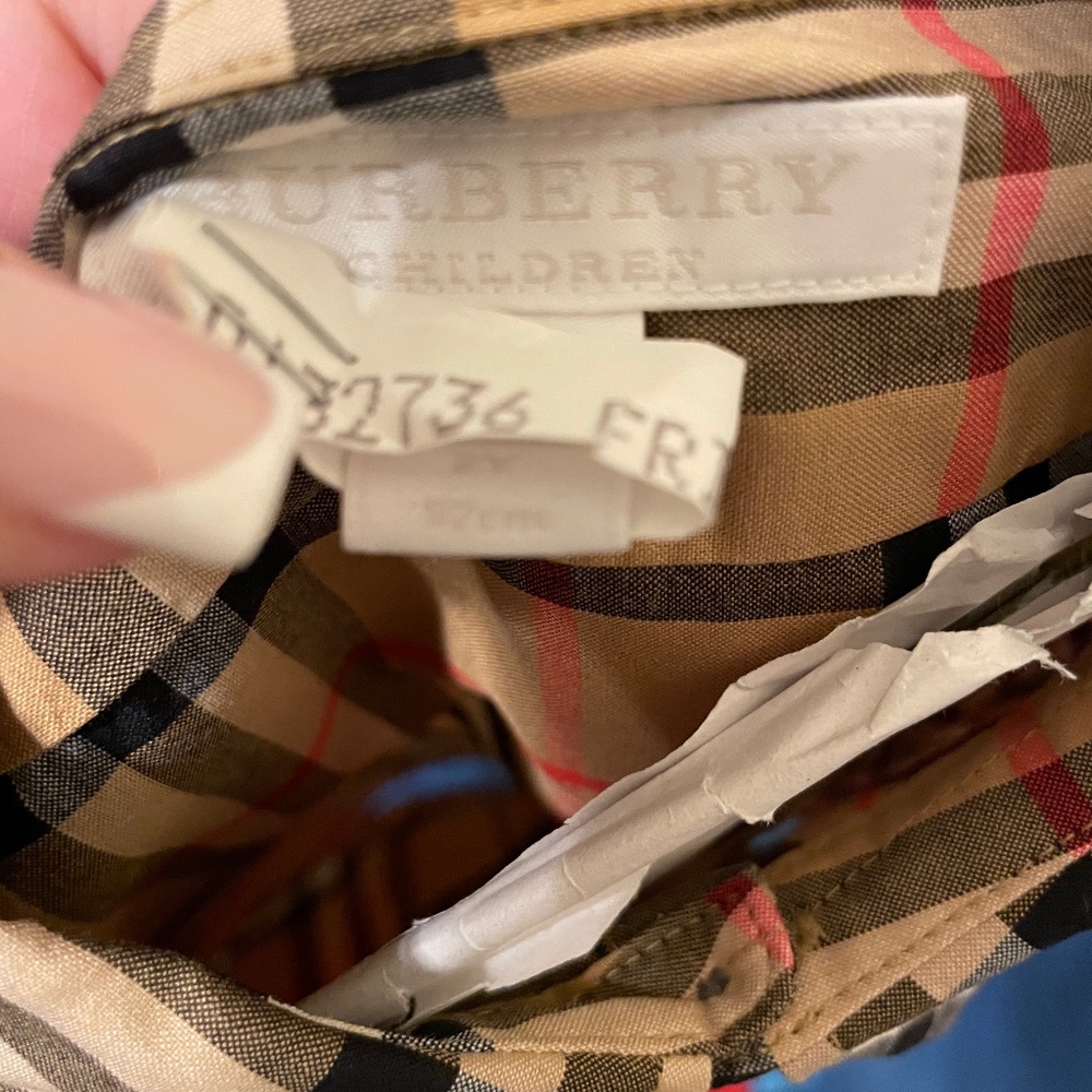 Burberry toddler